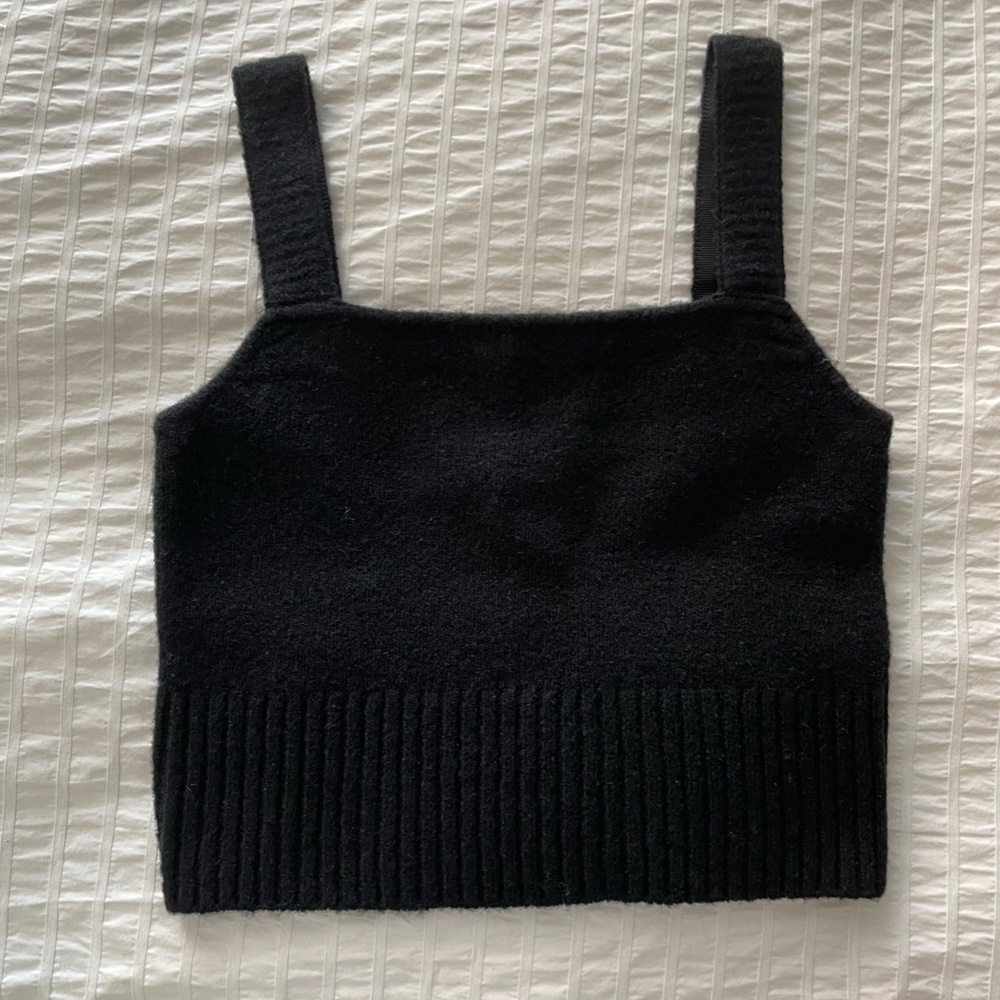 NWT - H&M Square Neck Crop Top